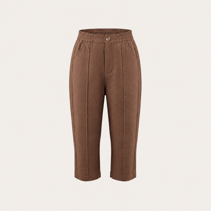 Laurence Classic Linen Trousers