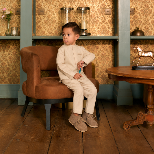 Laurence Classic Linen Trousers